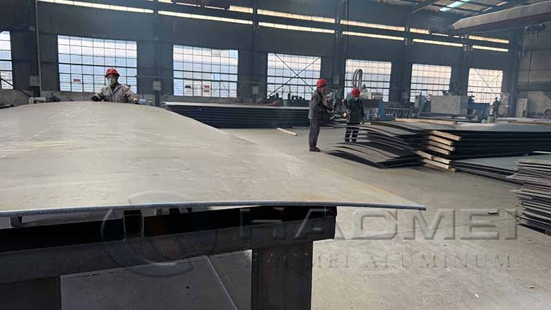 aluminium cladding sheet size