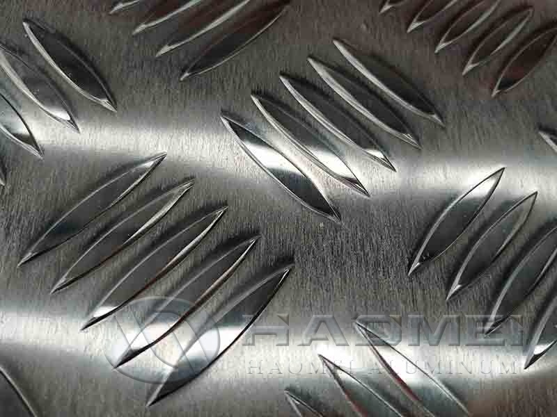 5 bar aluminum tread plate